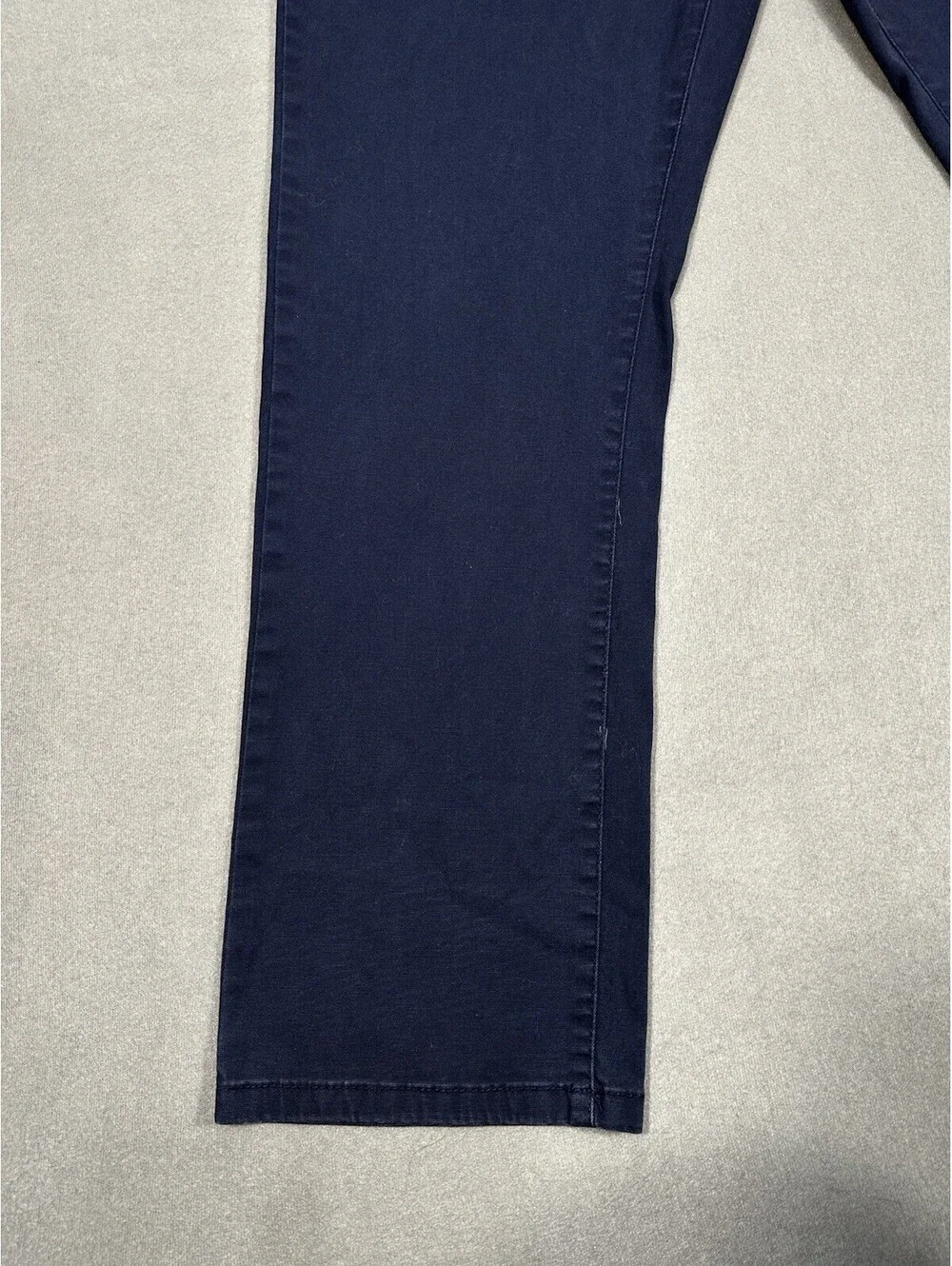 G.H. Bass & Co Men’s Navy Slim Fit Pants 33x28.5 Stretch Cotton Casual
